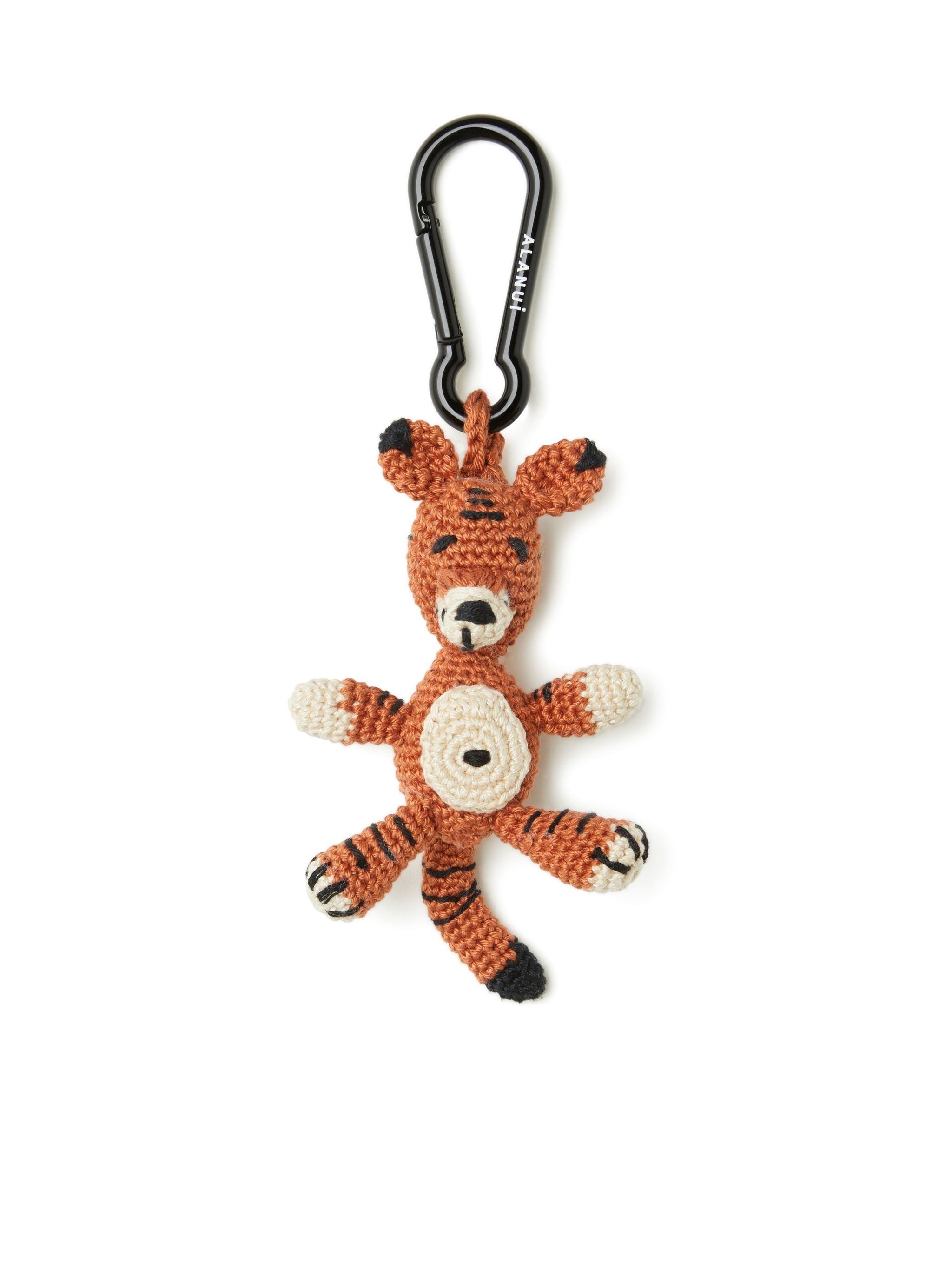 Handmade Tiger Crochet Key Holder - 1