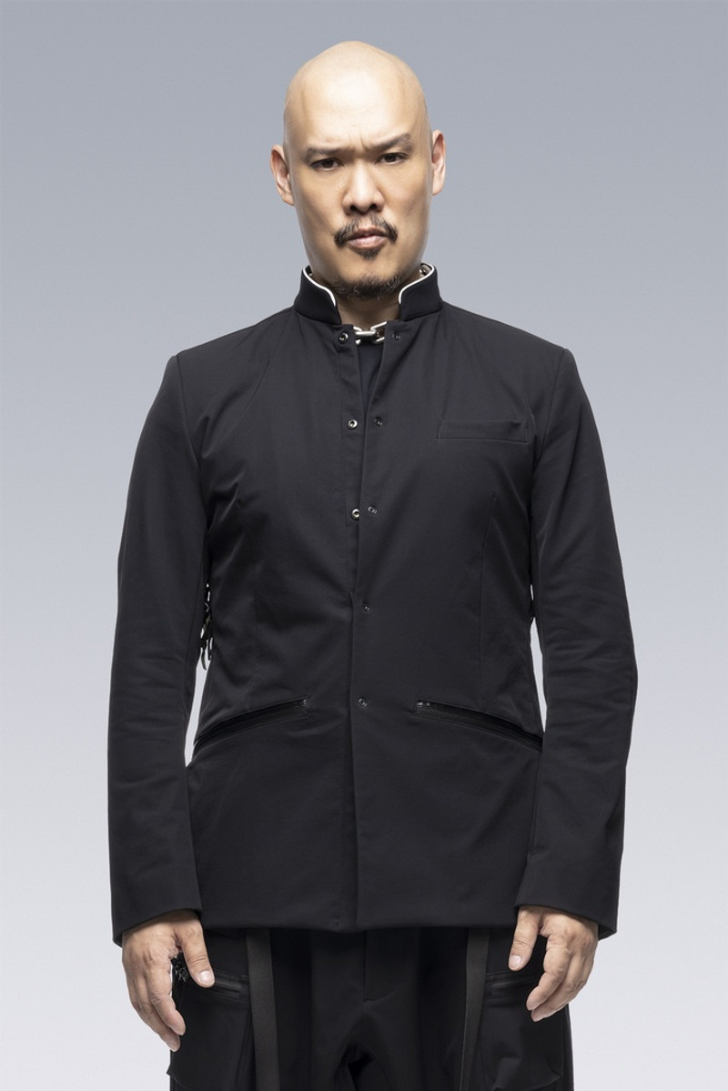 J105-DS schoeller® Dryskin™ Blazer Black/White 6