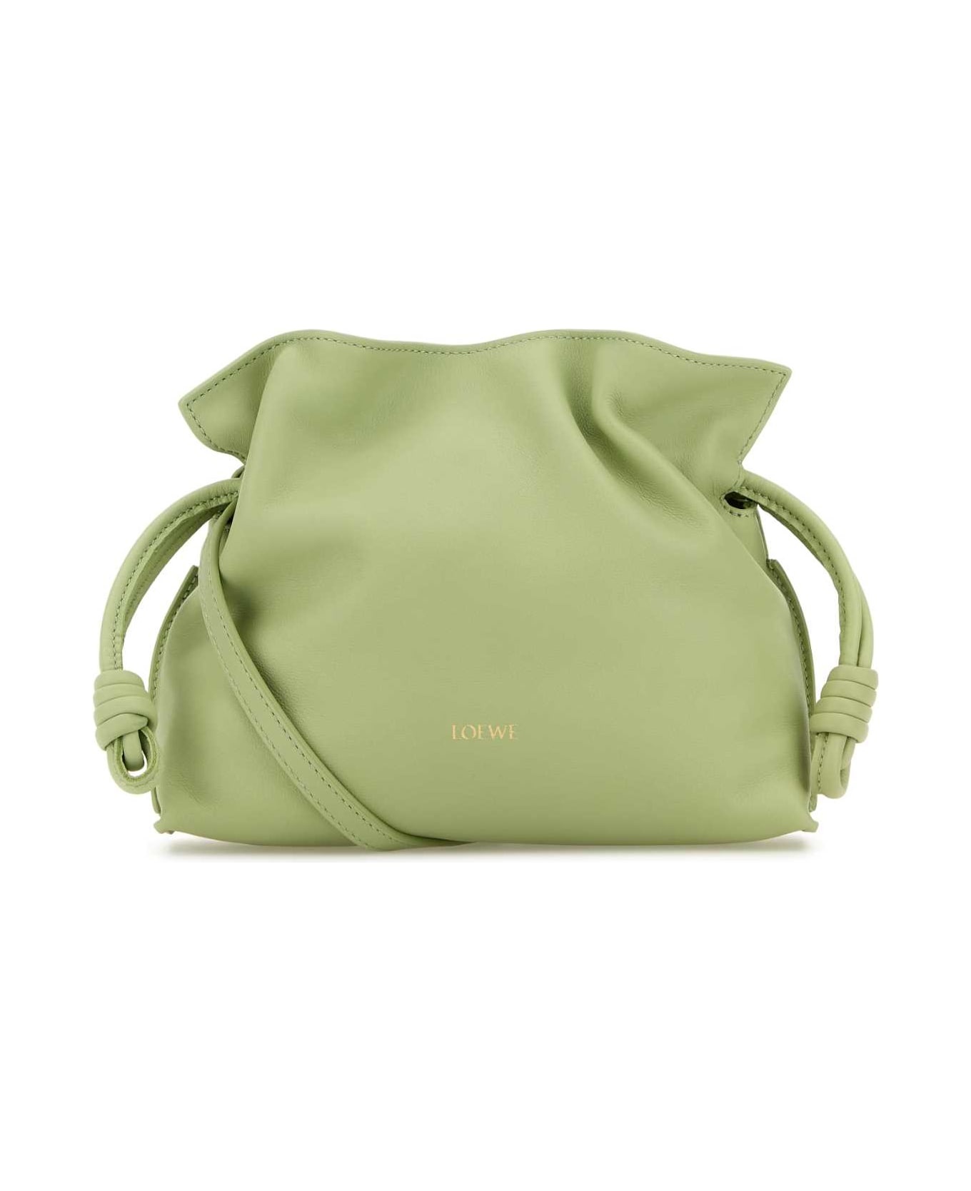 トートバッグ LOEWE Light Green Nappa Leather Flamenco Clutch Loewe Light Green Nappa Leather Flamenco Clutch | italist