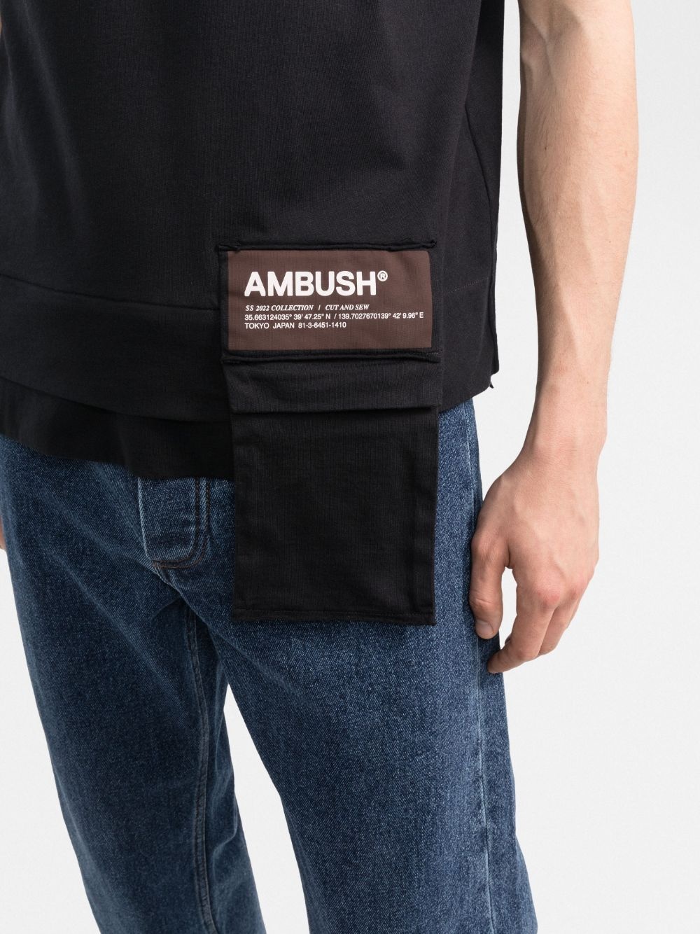 waist-pocket T-shirt - 5