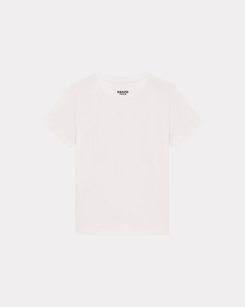 KENZO 'Lucky Tiger Crest' embroidered classic T-shirt outlook