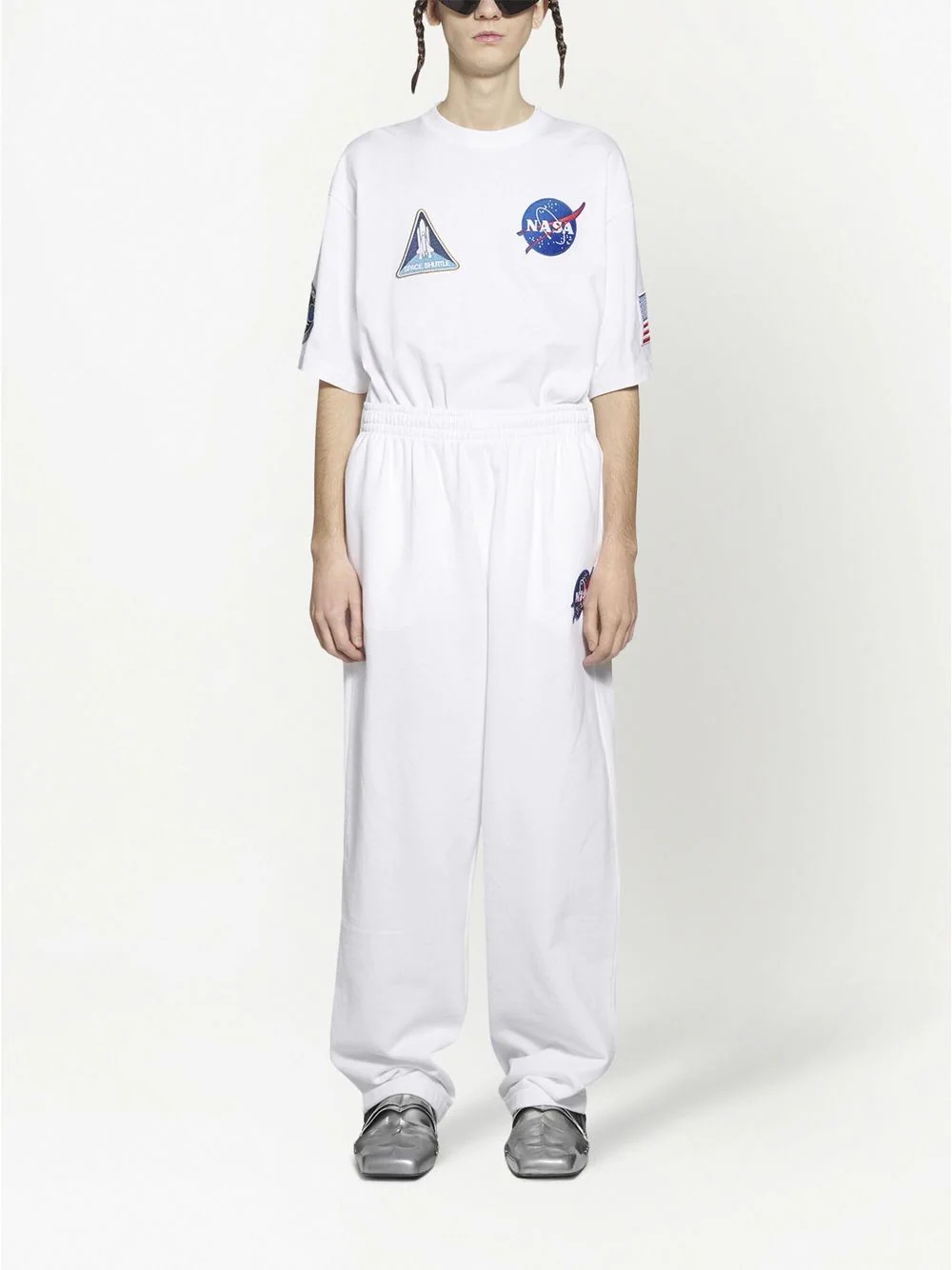 Space cotton sweatpants - 2