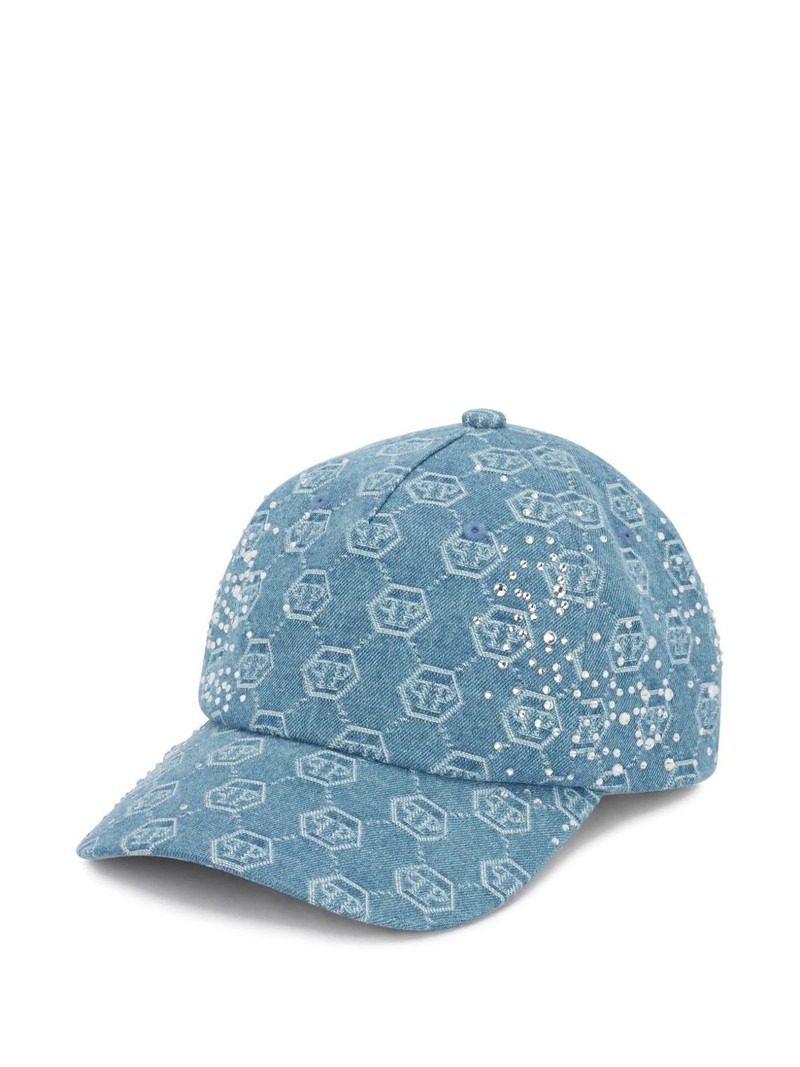 rhinestone-embellished baseball cap 1
