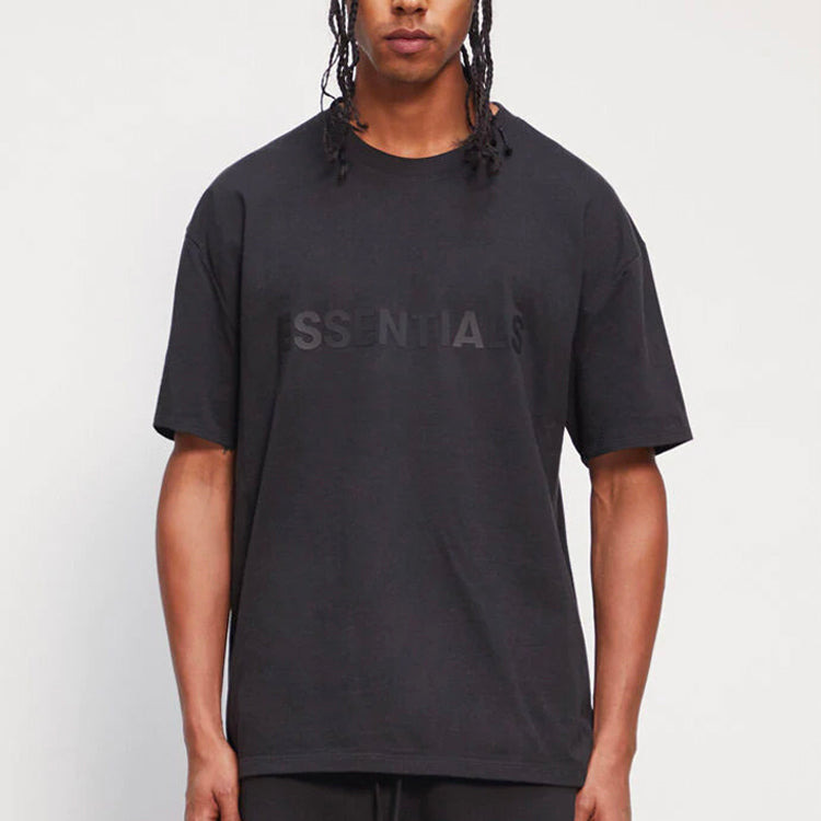 Fear of God Essentials FW20 Logo Tee 'Black' FOG-FW20-344 - 3
