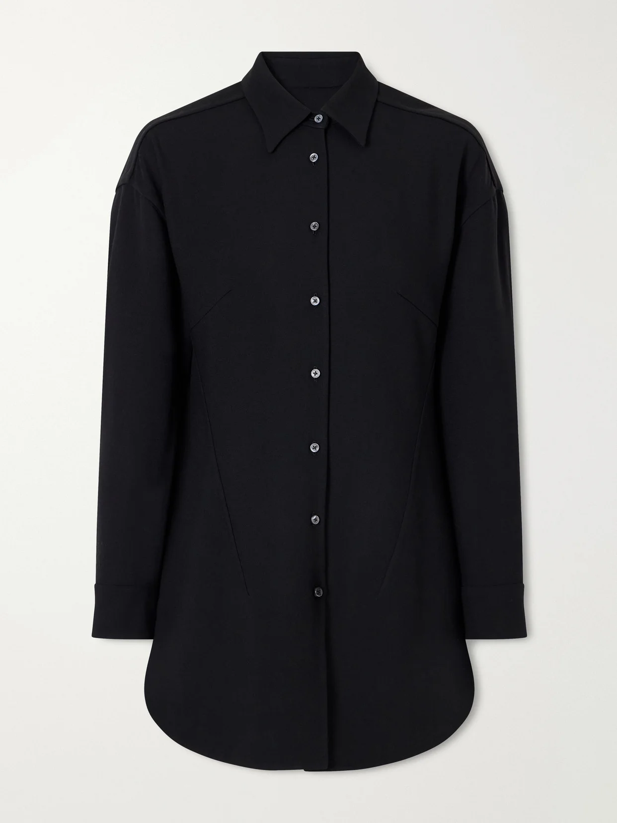 Wool-blend Twill Shirt - 1