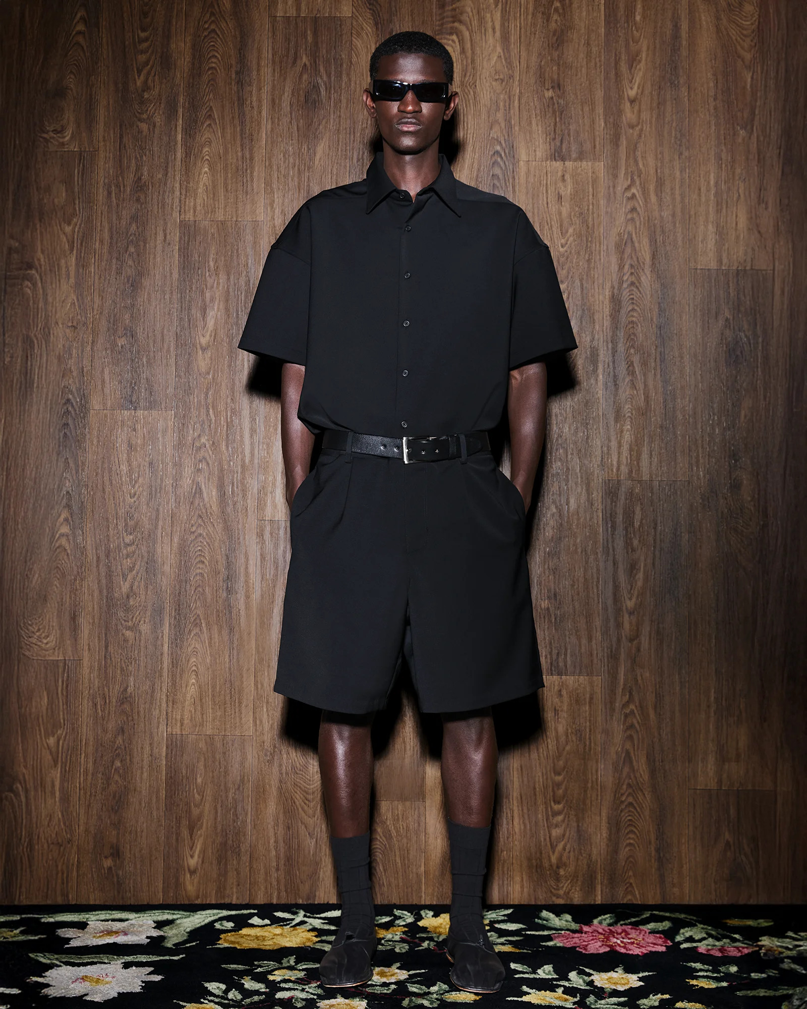 TAILORED SHORT BLACK - 4