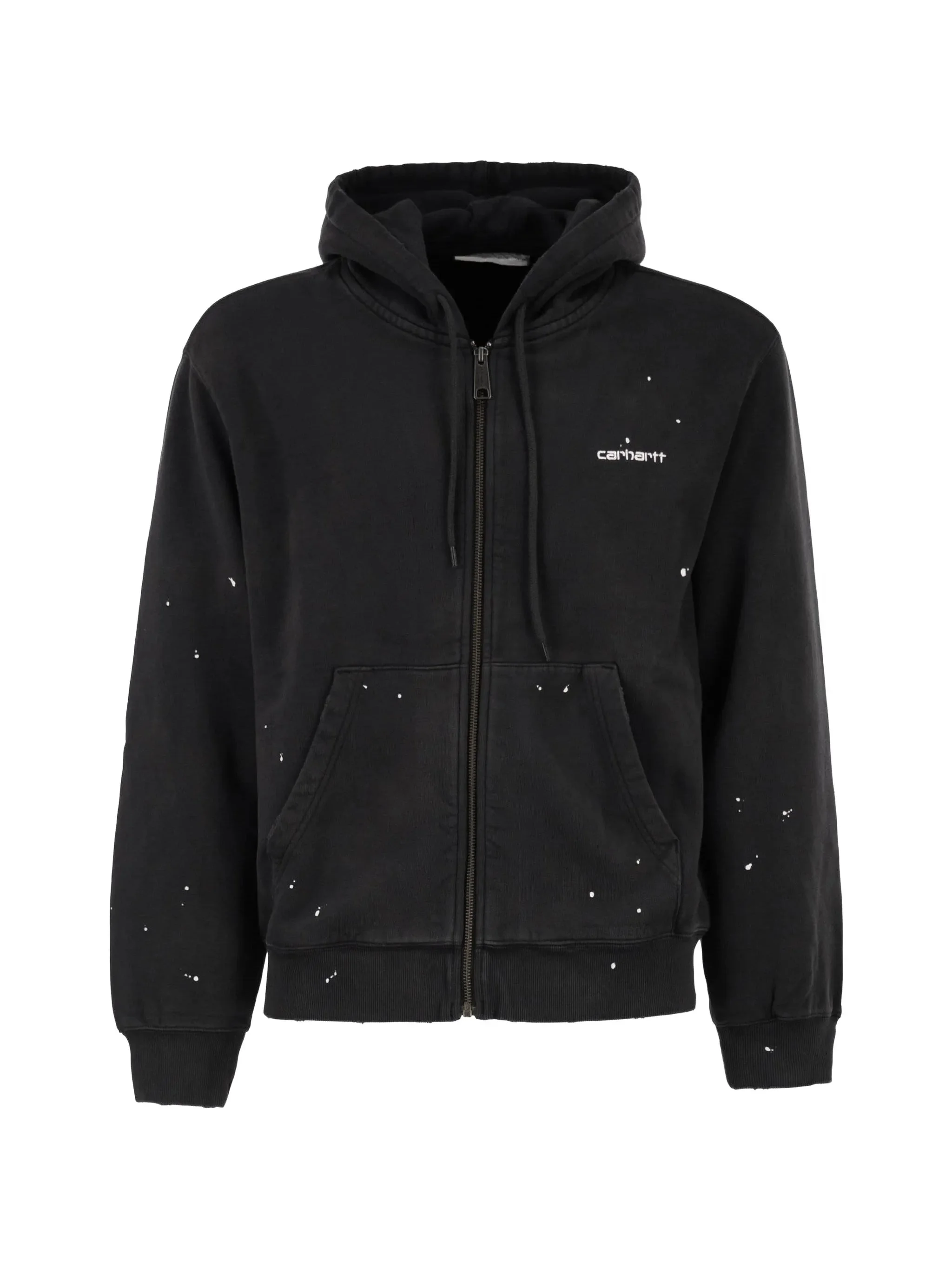 Carhartt Paint-effect Zip-up Hoodie - 1