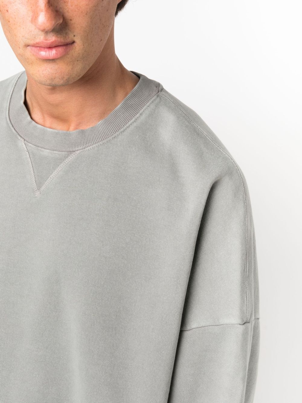 mÃ©lange-effect cotton sweatshirt - 6