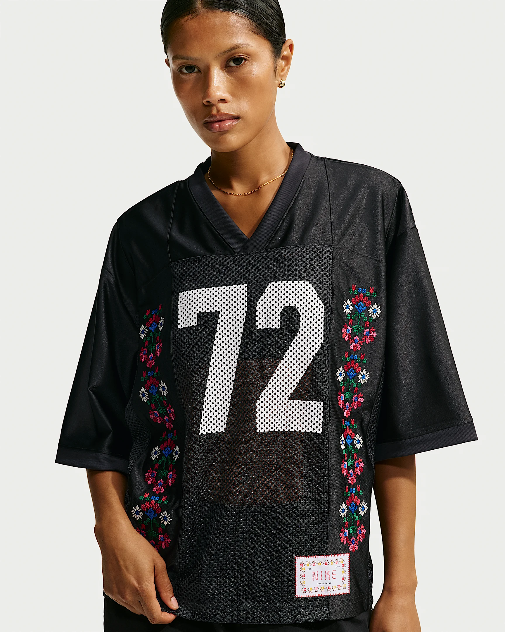 Nike Sportswear Women's Oversized Short-Sleeve Graphic Jersey - 1