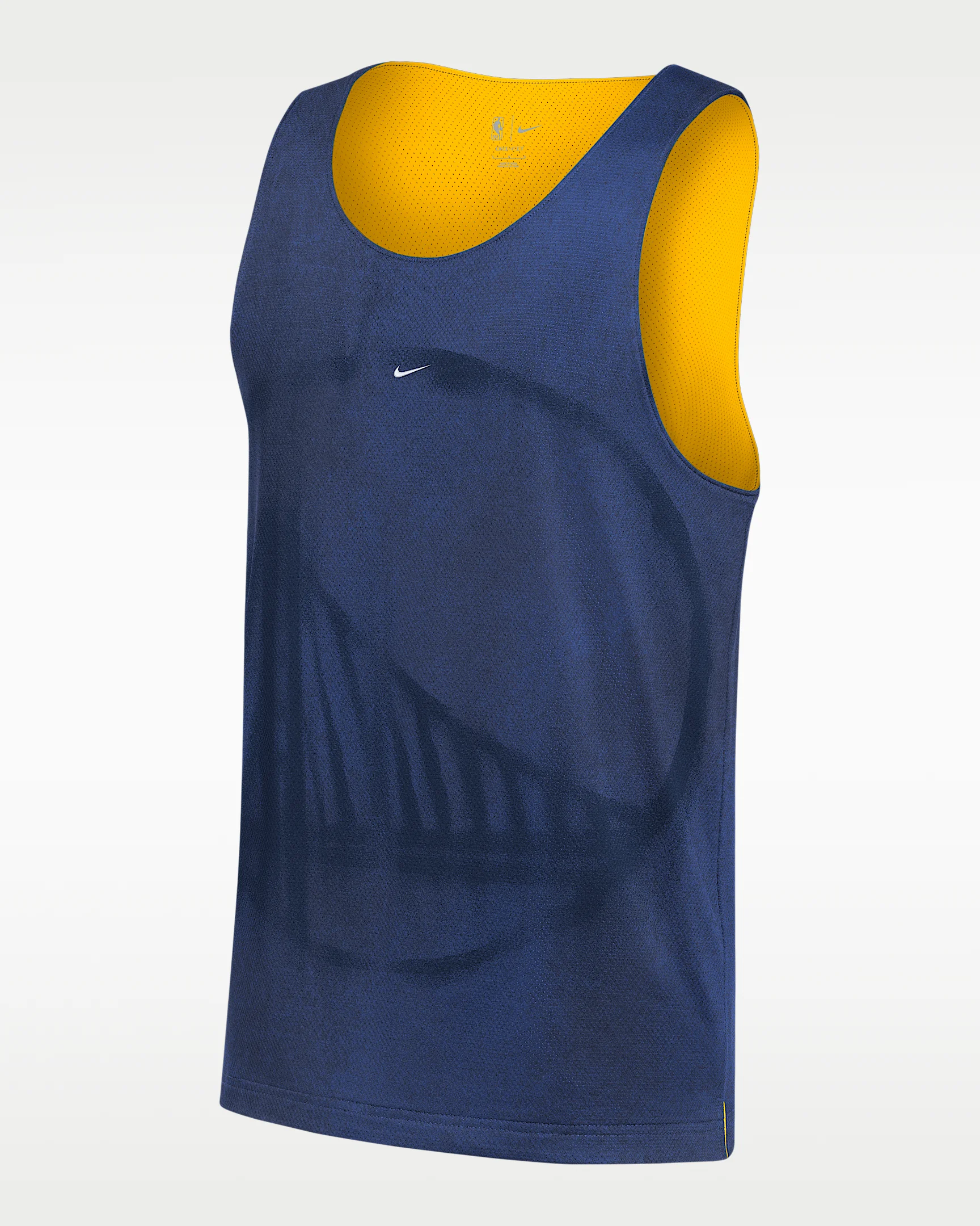 Golden State Warriors Standard Issue Nike Men's Mesh Basketball Jersey - 1