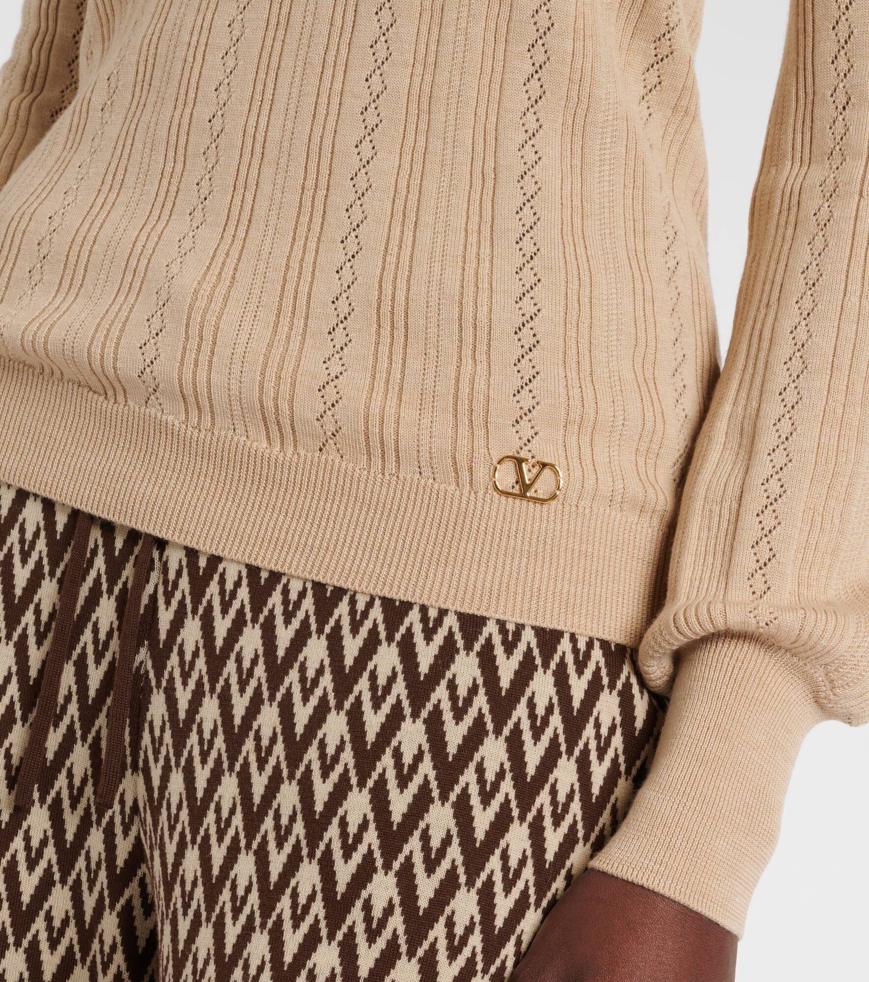 Maglia virgin wool sweater - 5