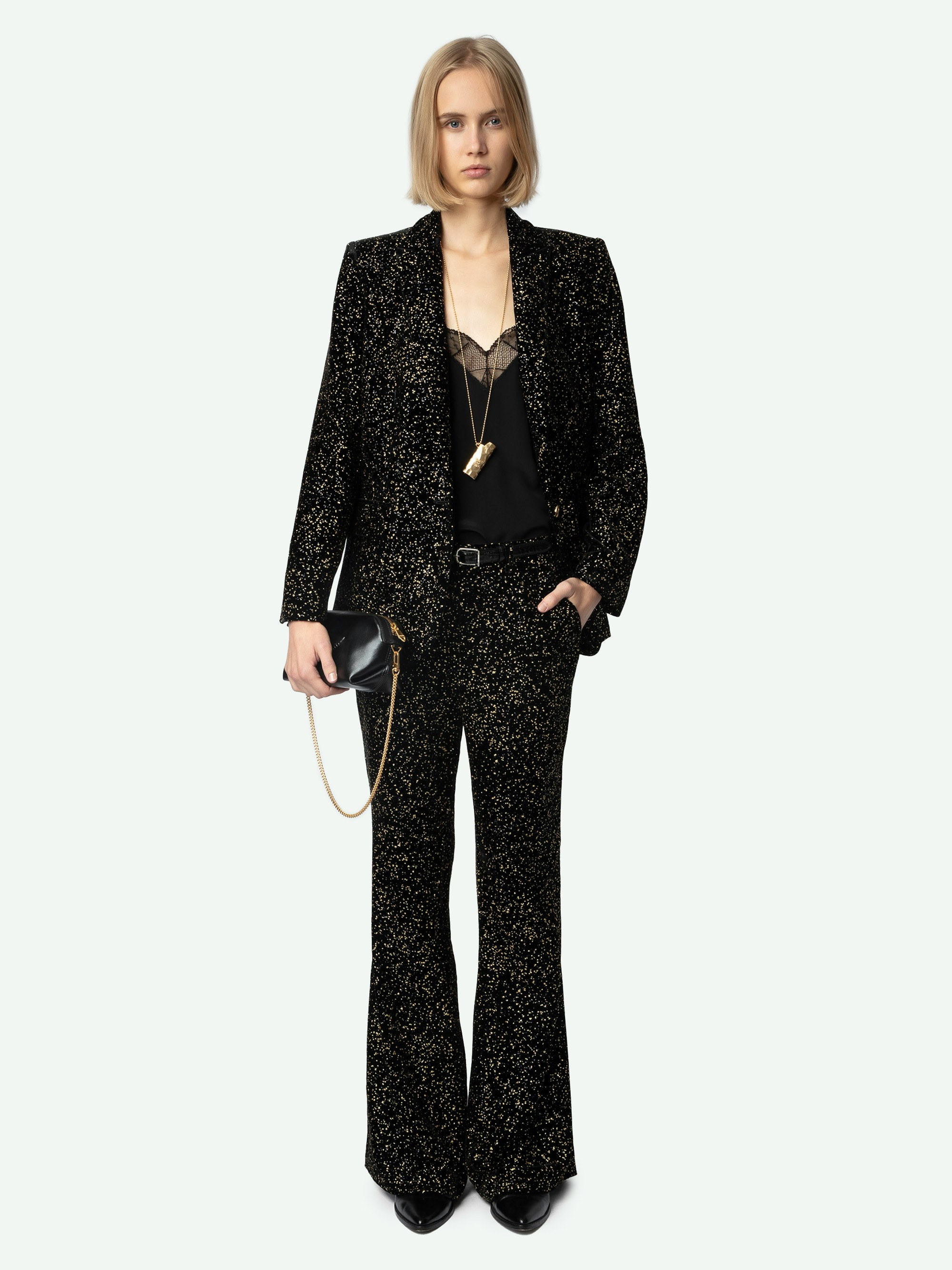 Prevy Velvet Pants - 2