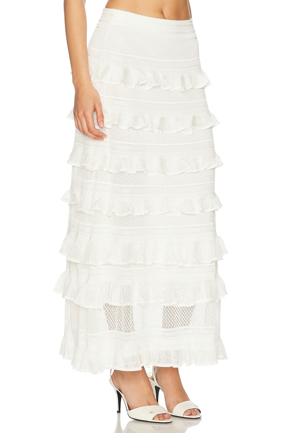 Illuminate Lace Frill Skirt - 2