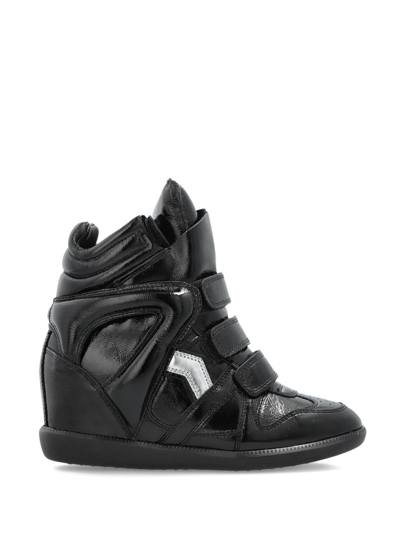 Isabel Marant Balskee touch-strap sneakers outlook