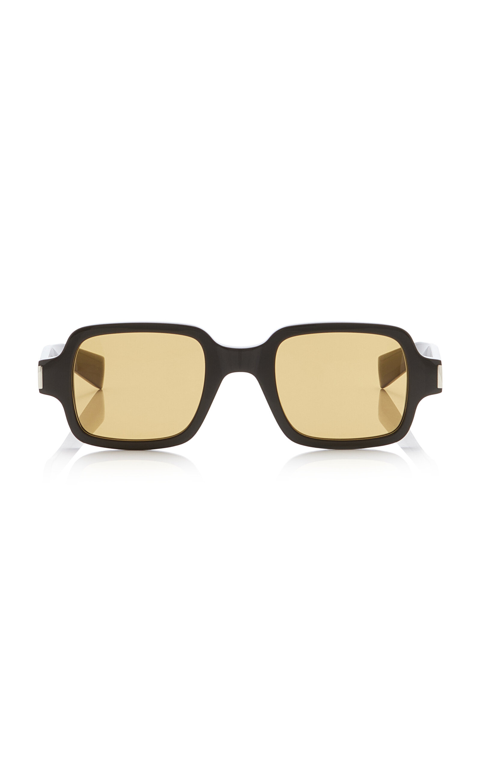 Square-Frame Acetate Sunglasses brown - 1