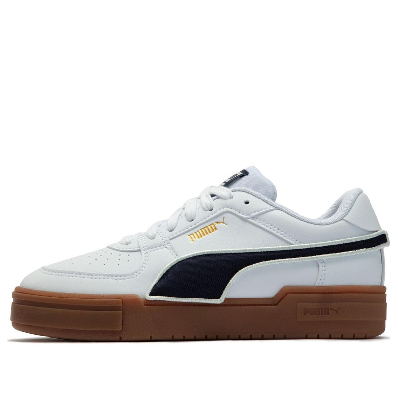 PUMA Ca Pro Low Tops Casual Skateboarding Shoes Unisex White Black 383404-01 - 1