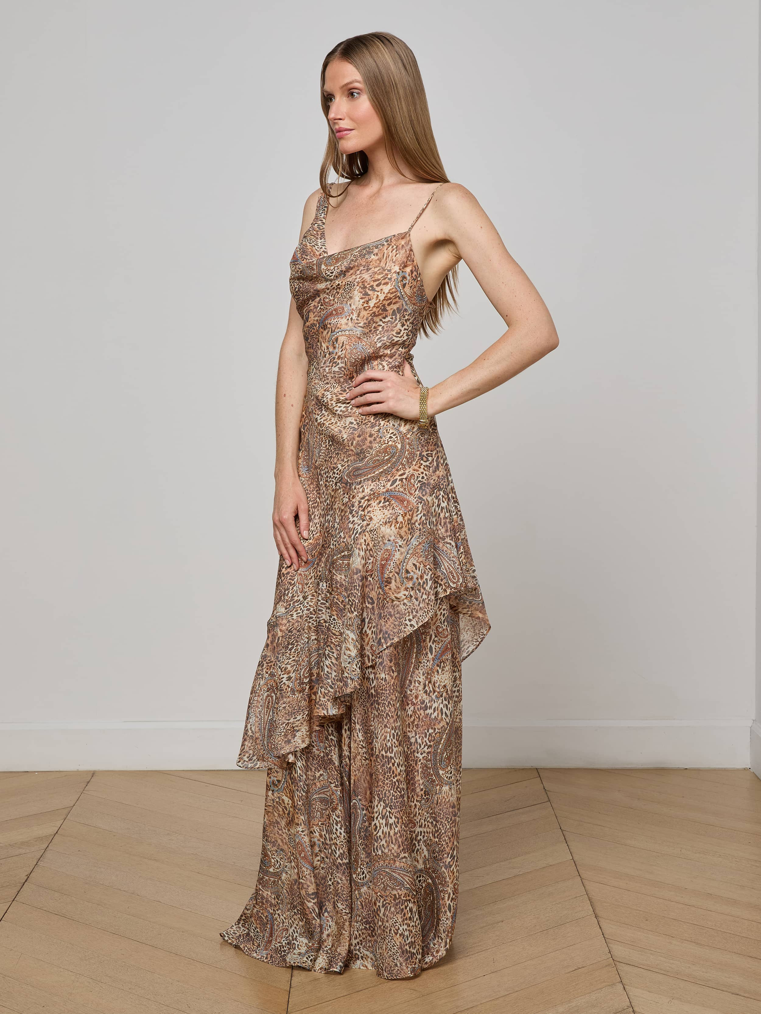Viola Silk Gown - 3