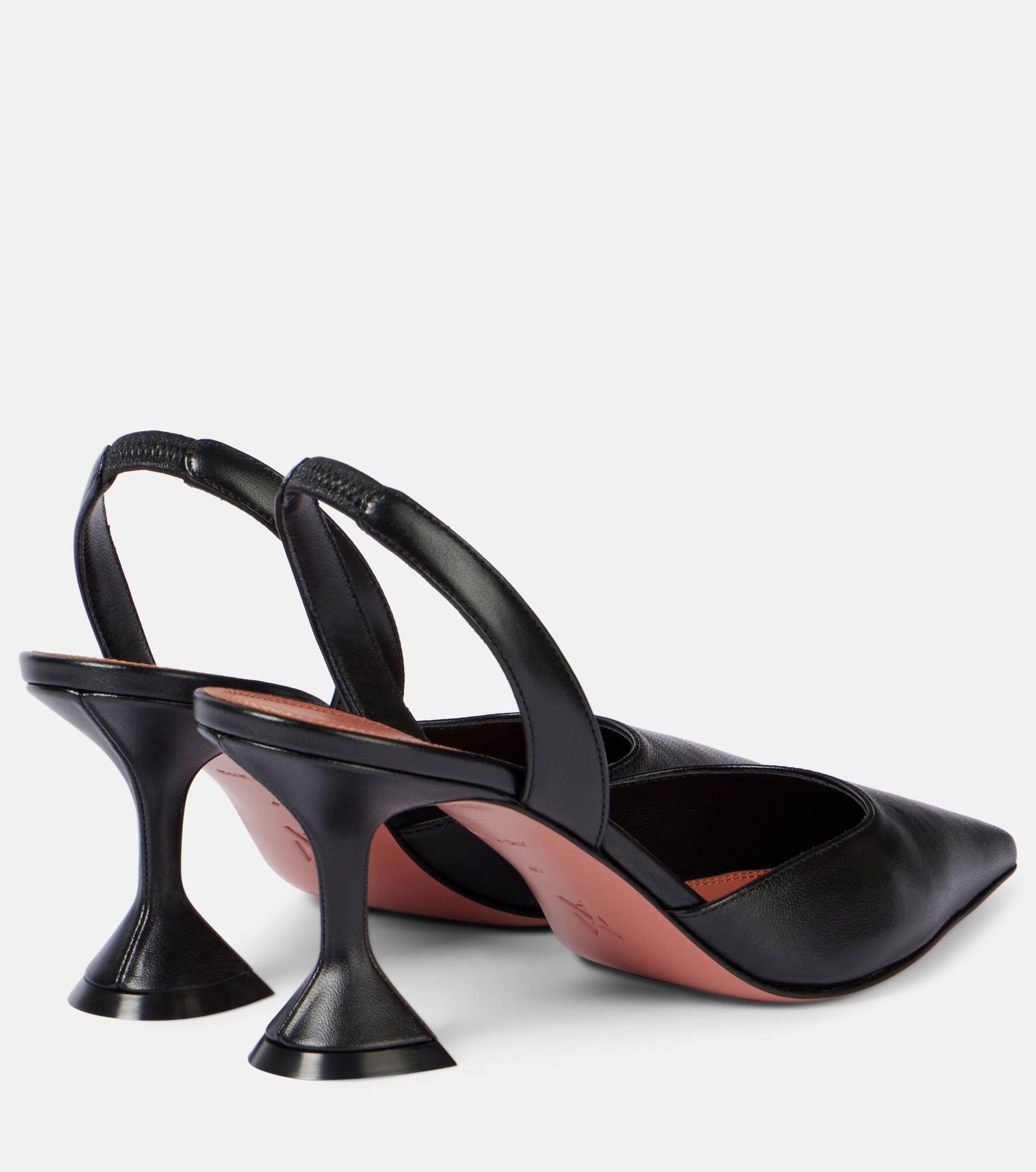 Holli 70 leather slingback pumps - 2