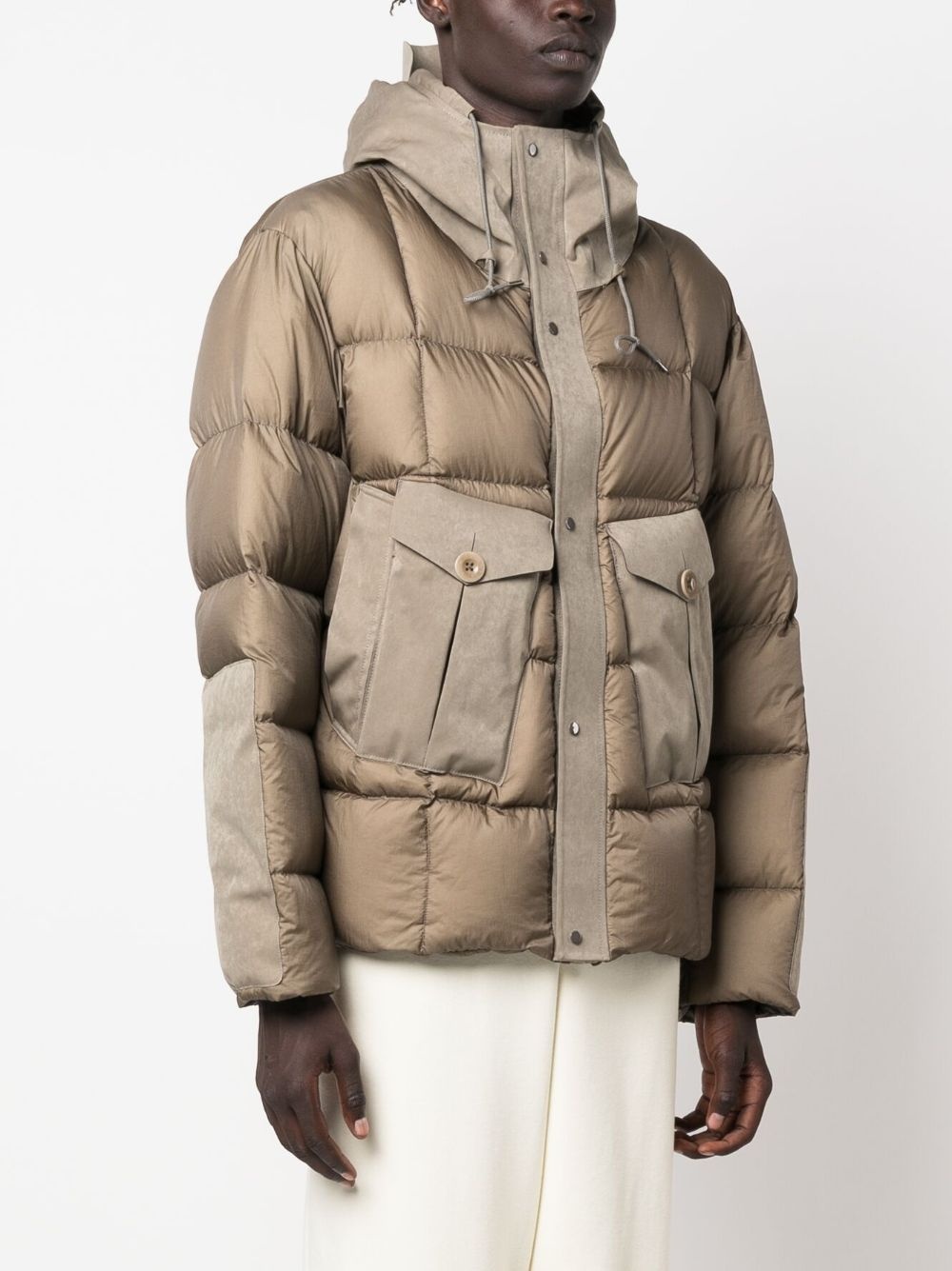 Tempest Combo quilted down jacket - 3