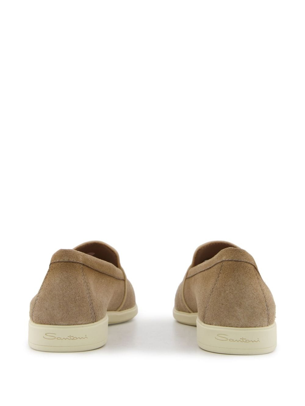 Malibu almond-toe leather loafers - 5