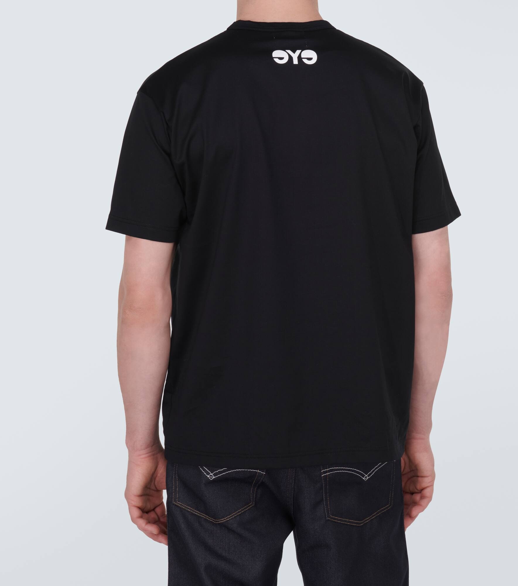 x Carhartt logo cotton jersey T-shirt - 4