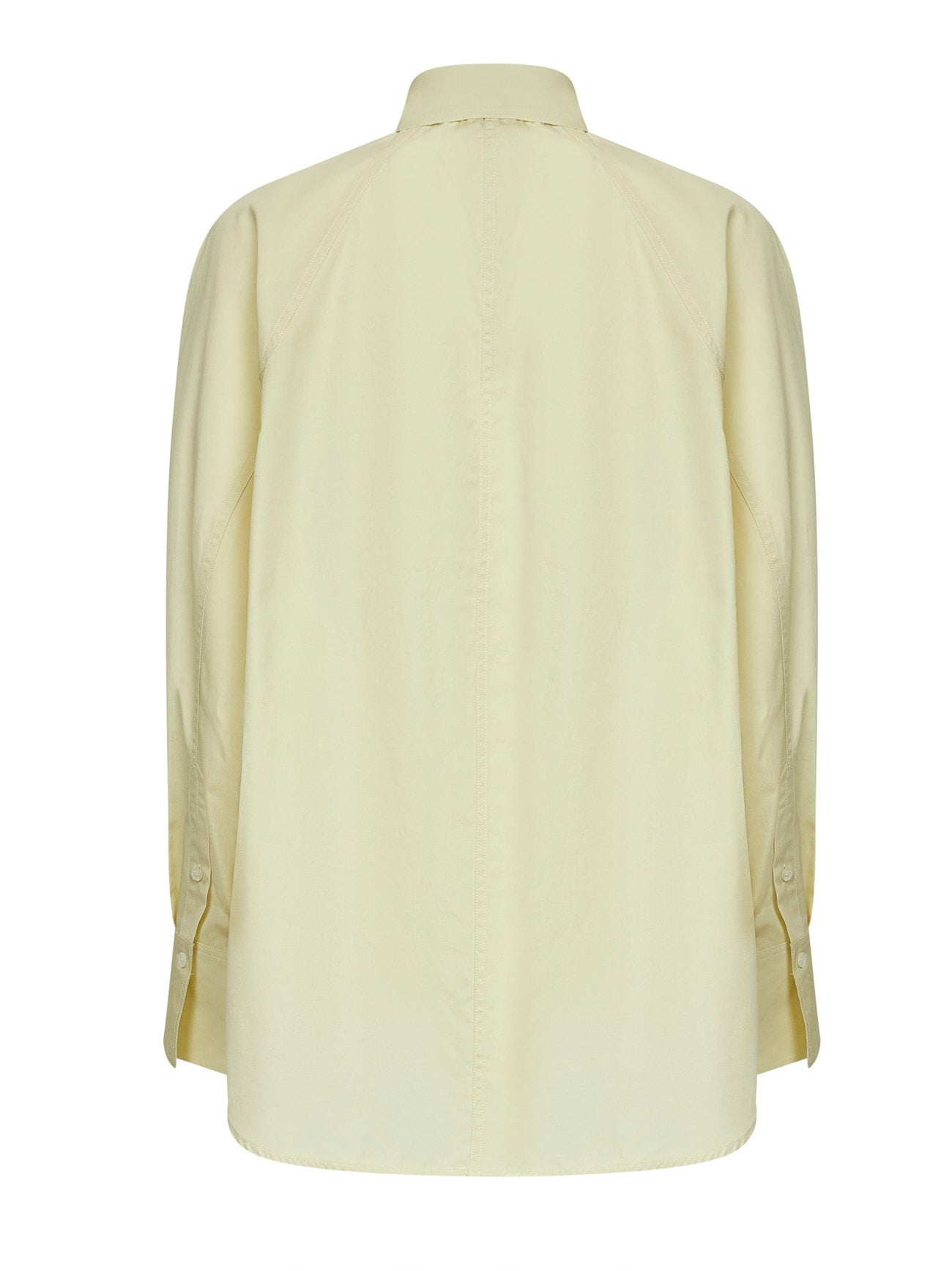 Straw organic cotton poplin shirt - 2