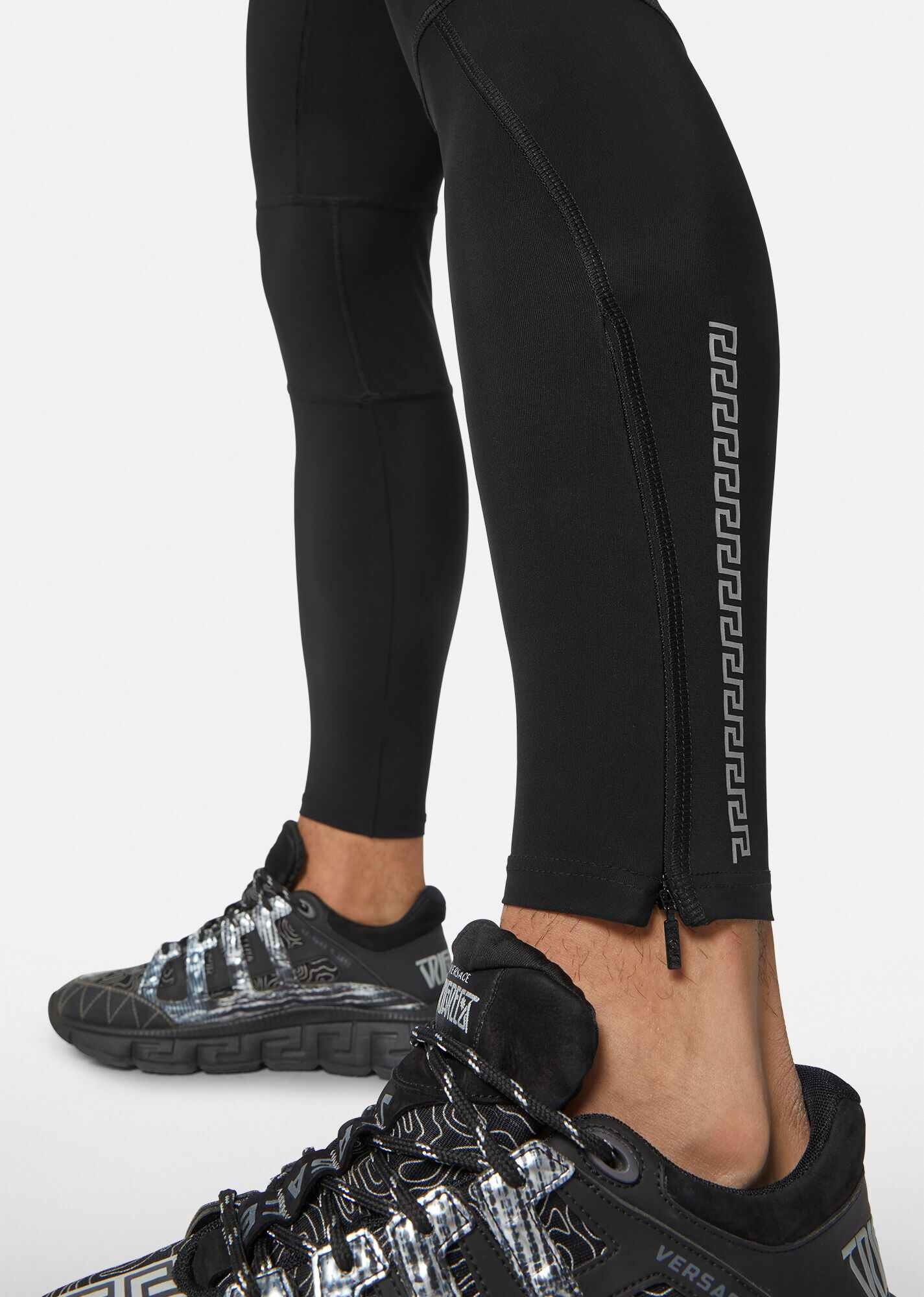 Greca Signature Accent Gym Leggings - 5