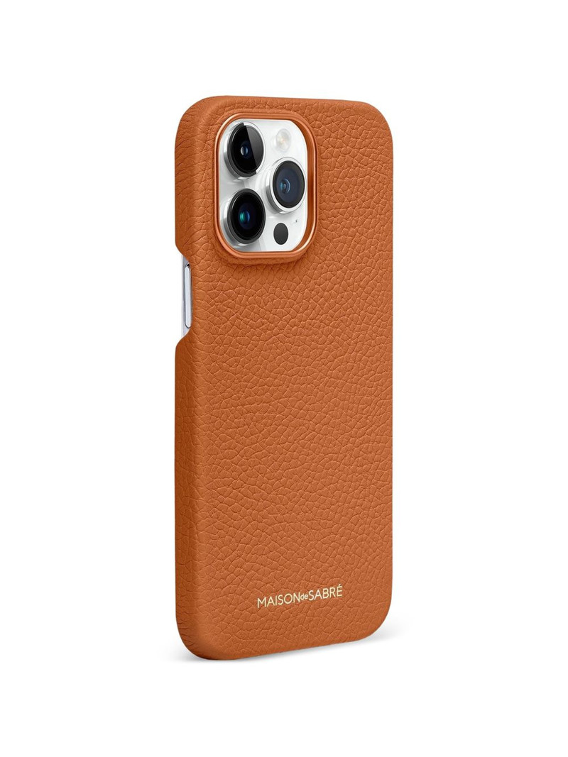 leather iPhone 15 Pro Max case 3