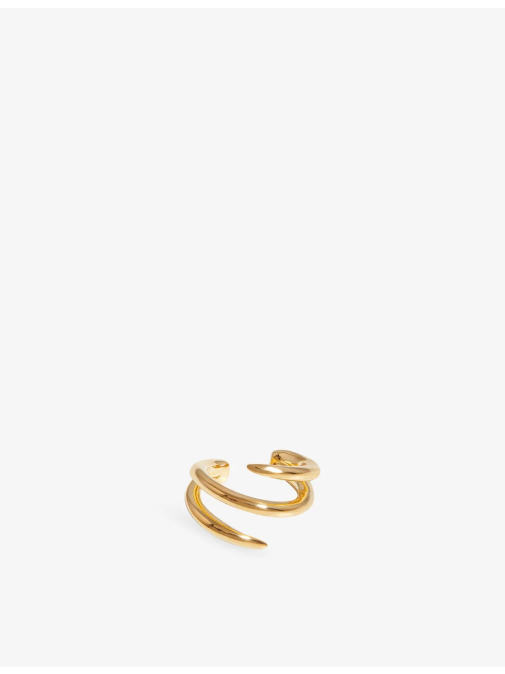 Claw Lacuna 18ct Yellow Gold Plated Brass Ear Cuff - 1
