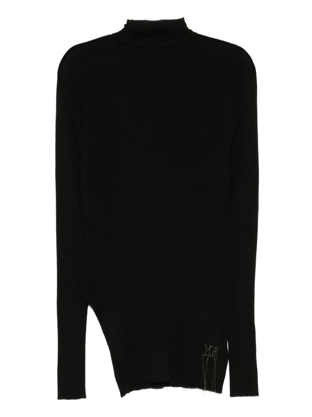 logo-embroidered top - 2
