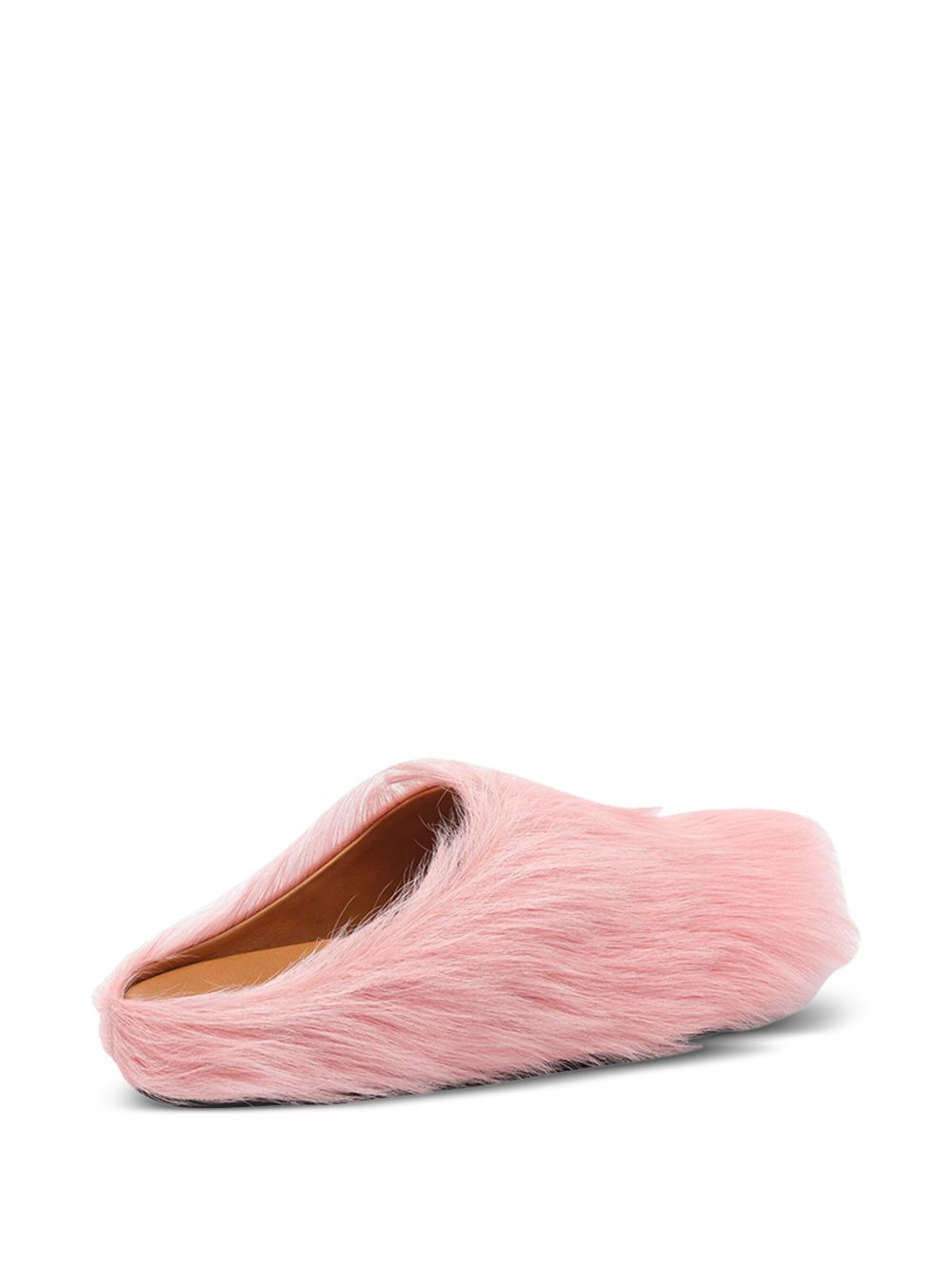 leather flat mules - 3