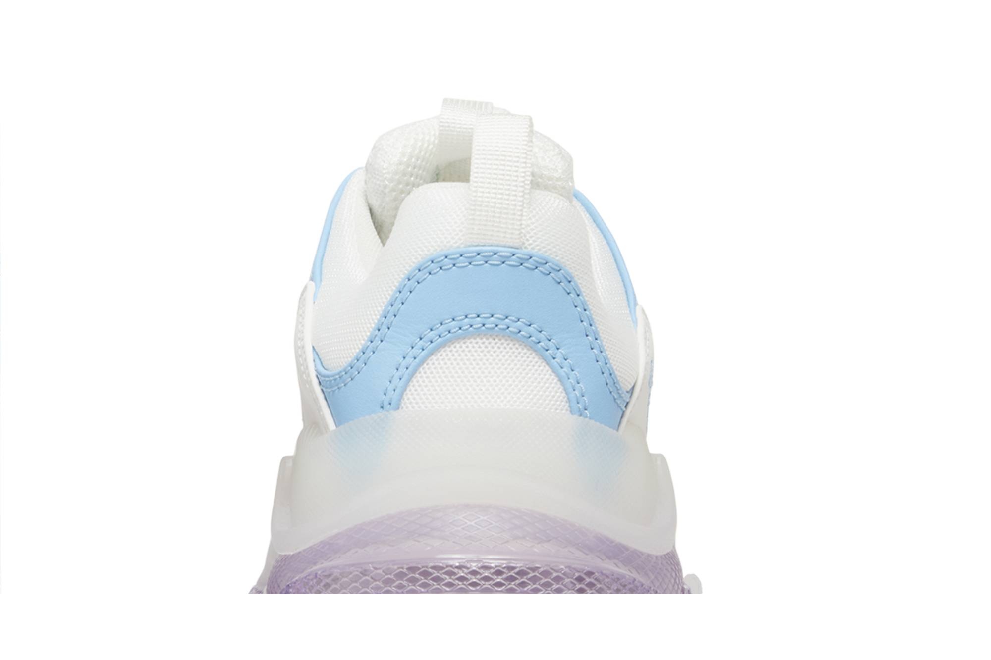 Balenciaga Wmns Triple S 'Clear Sole - Light Blue Purple' - 7