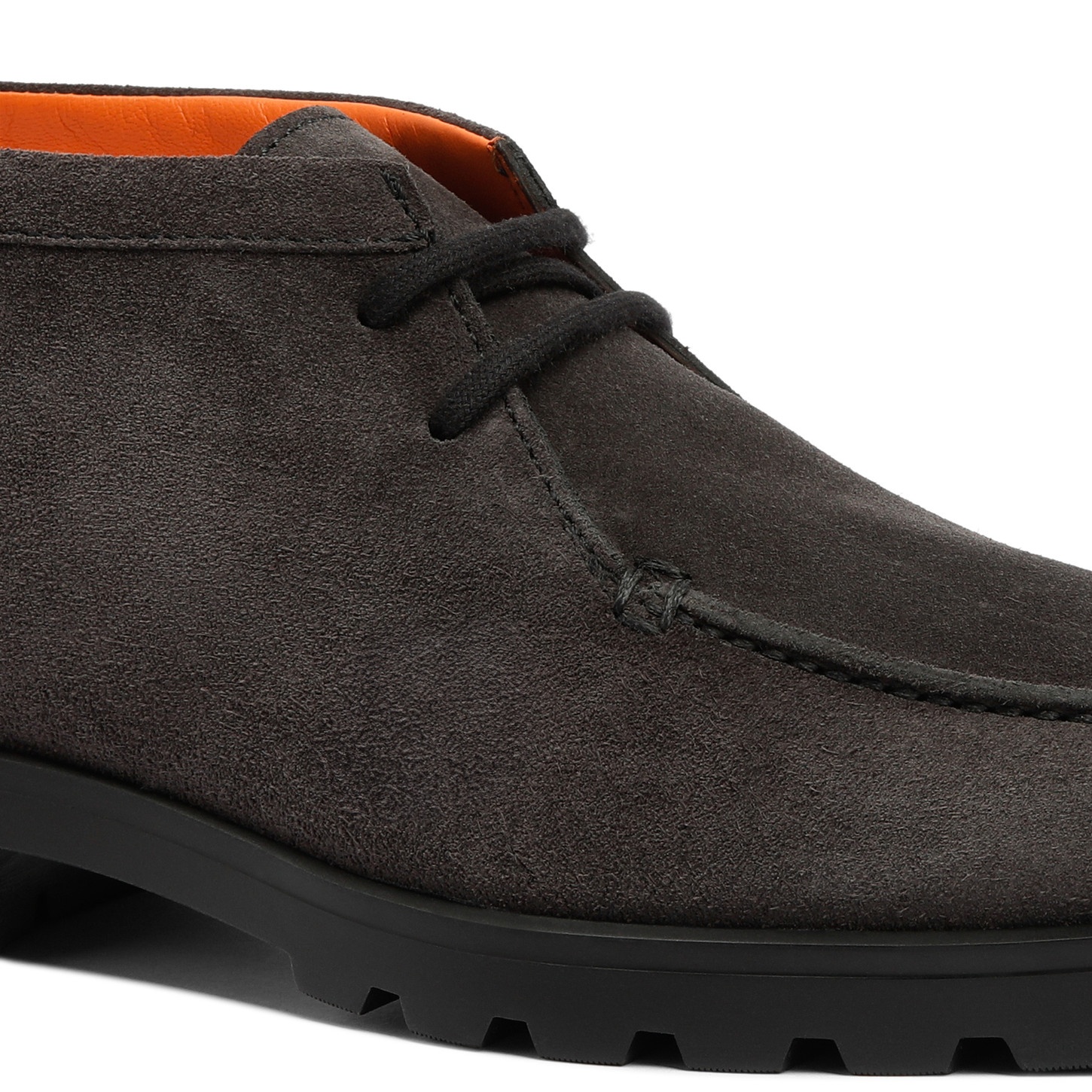 Men’s grey suede desert boot - 6
