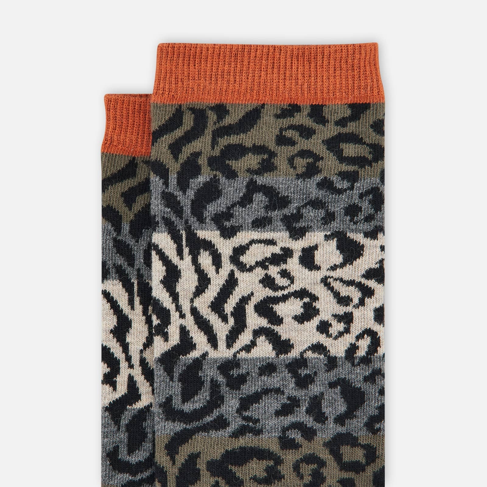 Hogan Socks Black Orange Green 2