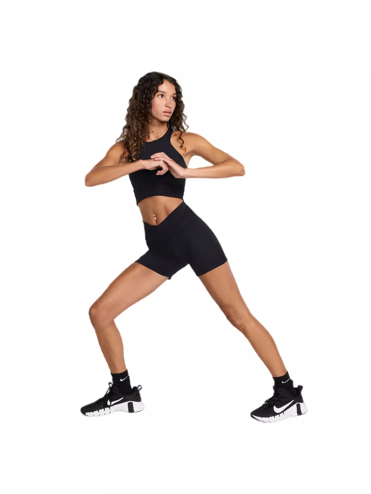 Women's One Twist Light-Support Lightly Lined High-Neck Sports Bra - 5