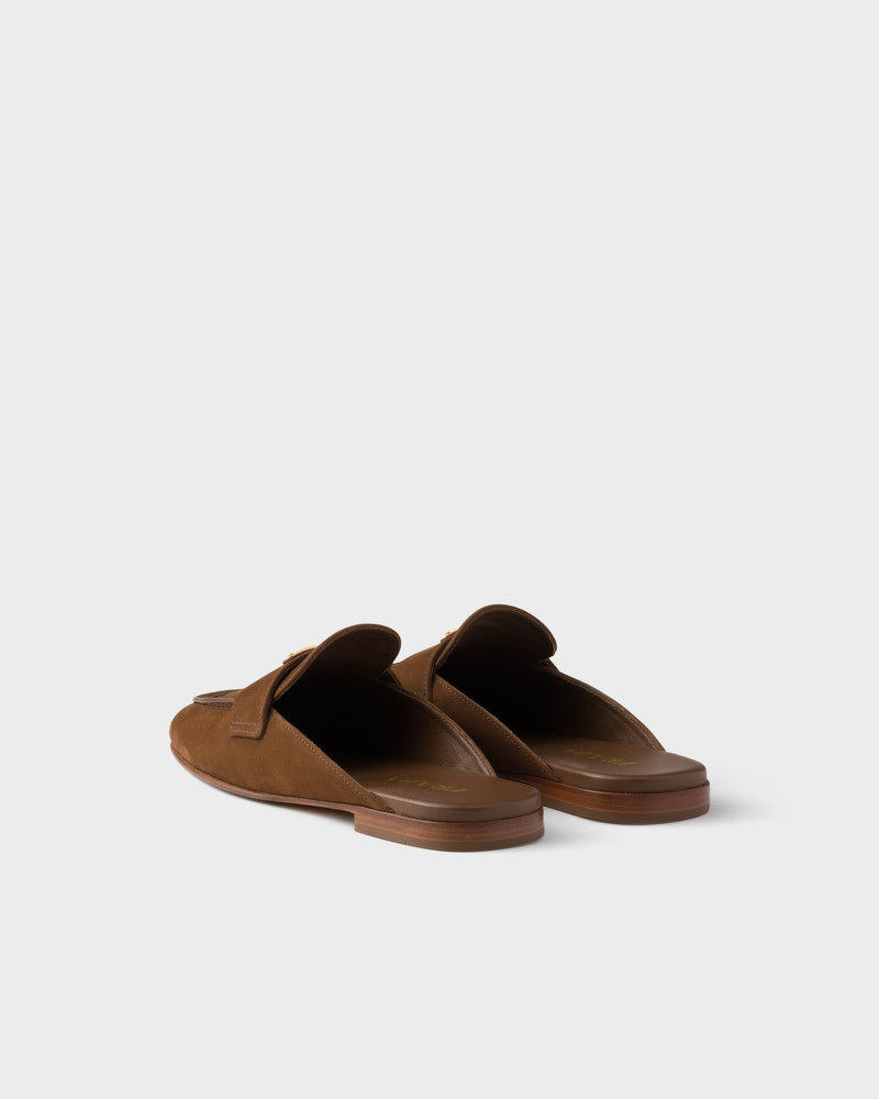 Nubuck mules 4