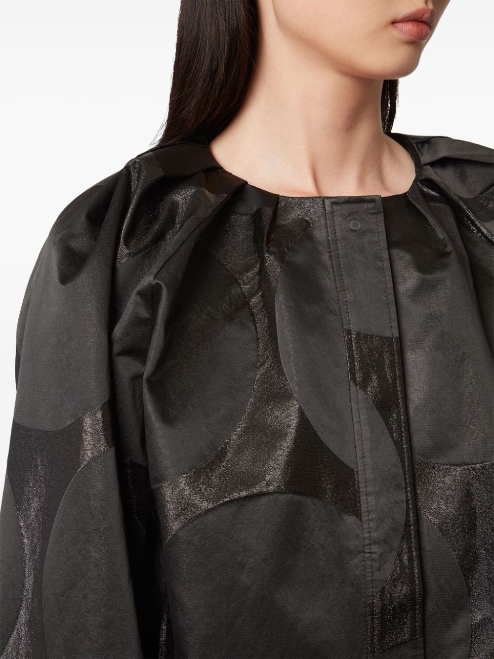 lurex bomber jacket - 5