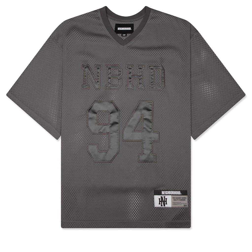 MESH HOCKEY S/S JERSEY - GRAY - 1