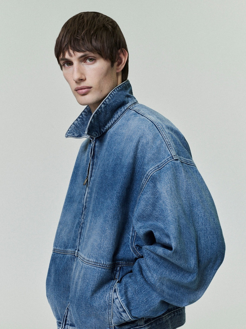 ESSENTIALS Denim Trucker Jacket outlook