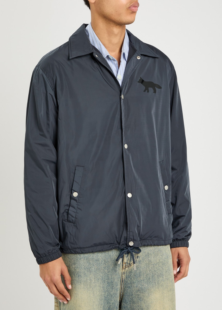 Maison Kitsuné Coach Logo Shell Jacket - 2