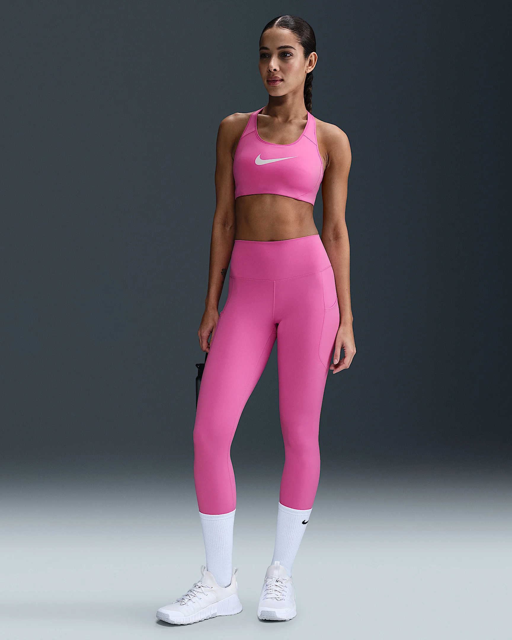 Nike One Women's High-Waisted 7/8 Leggings with Pockets - 1