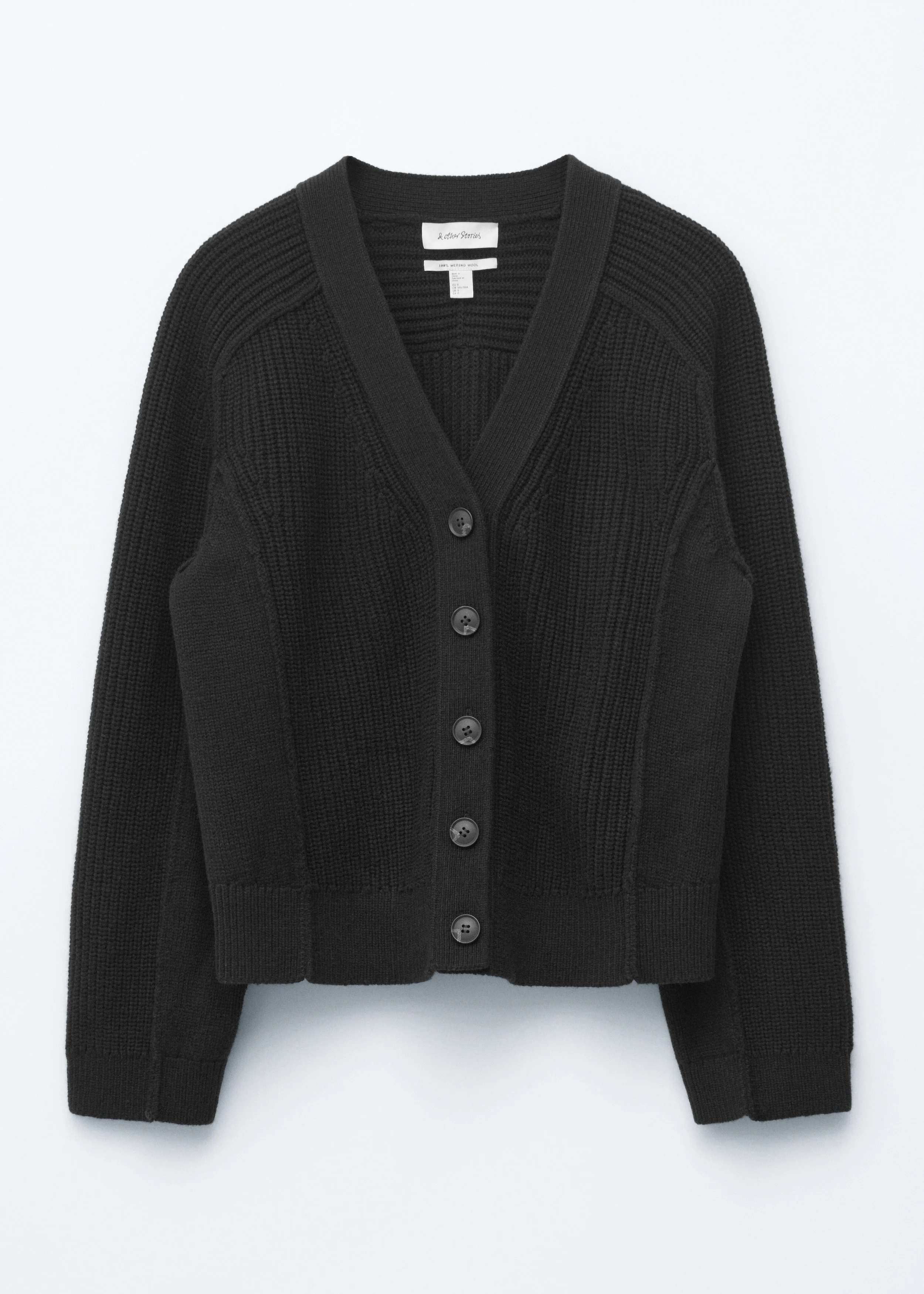 Merino Wool Cardigan - 1