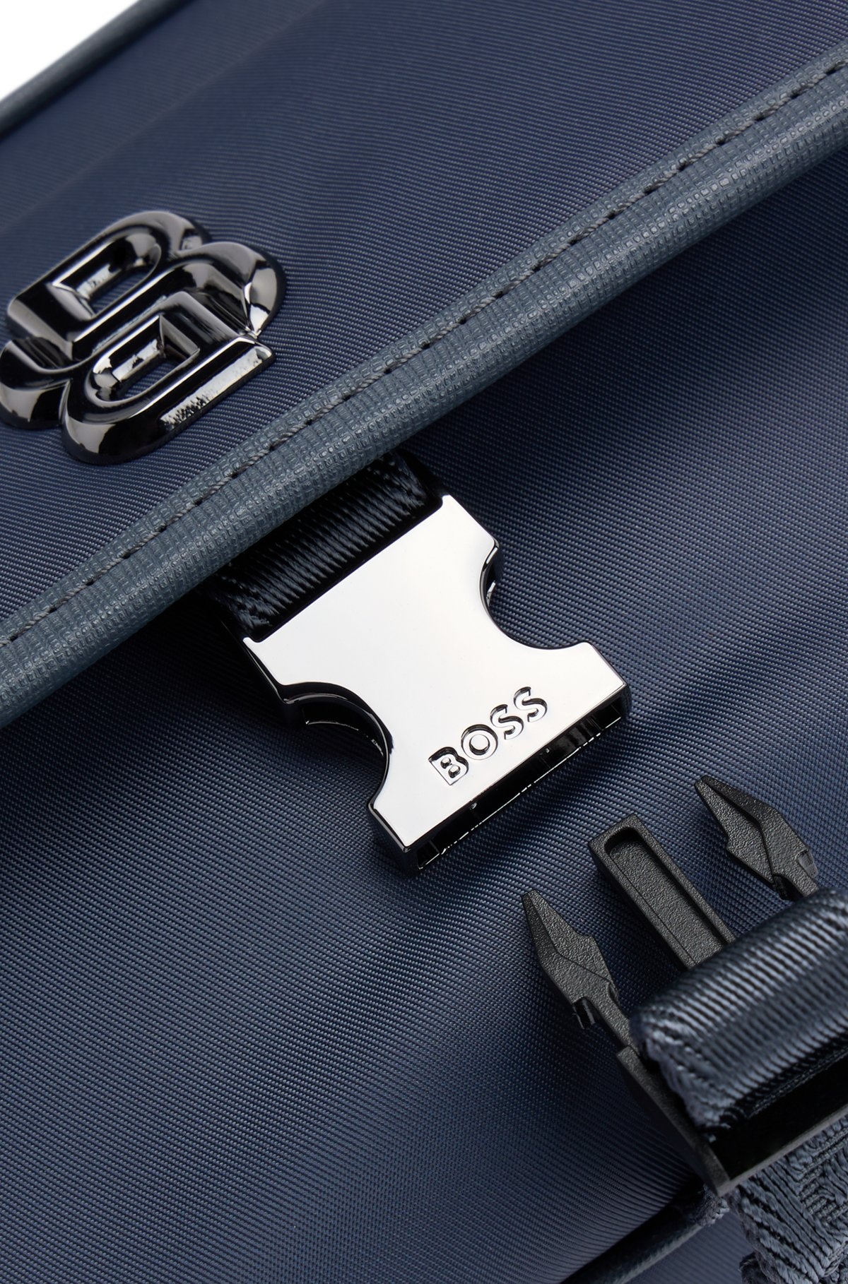 CROSSBODY BAG WITH DOUBLE B MONOGRAM - 5
