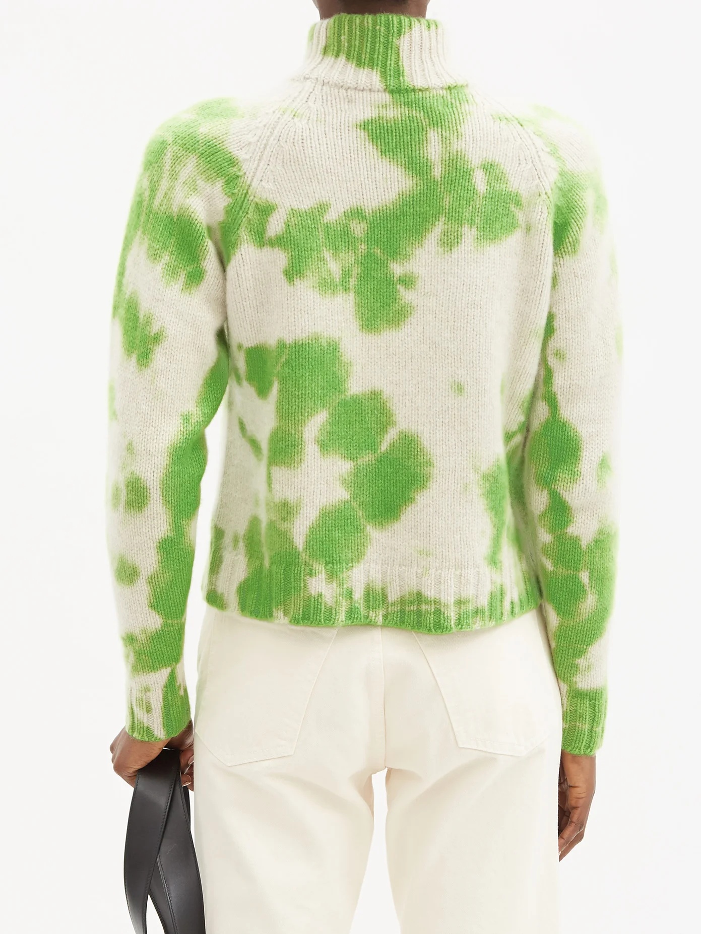 Hot Yuma high-neck tie-dye cashmere sweater - 5