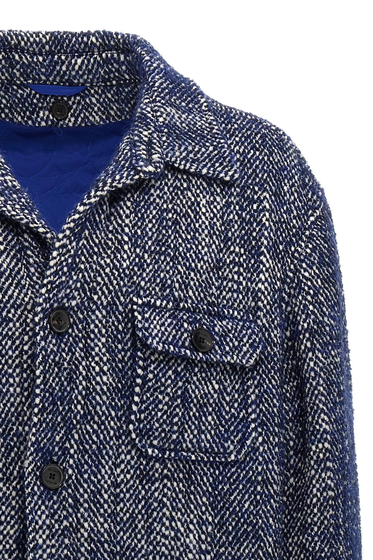 Chevron wool jacket - 3