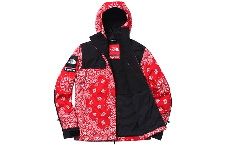 Face Bandana Jacket North Face Supreme Jacket Red Supreme Supreme