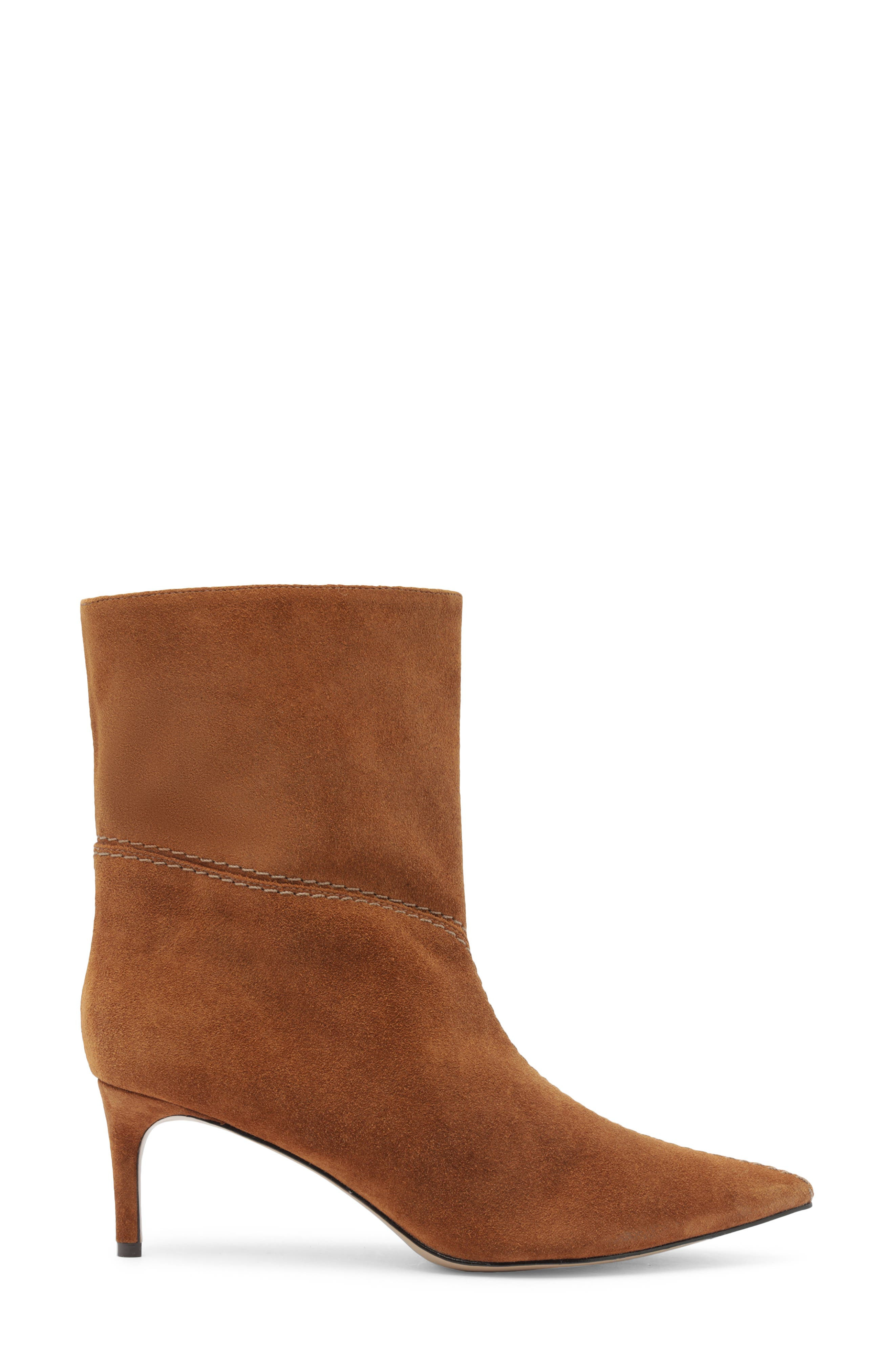 Alexandre Birman Malva Pointed Toe Bootie in Espresso at Nordstrom - 3