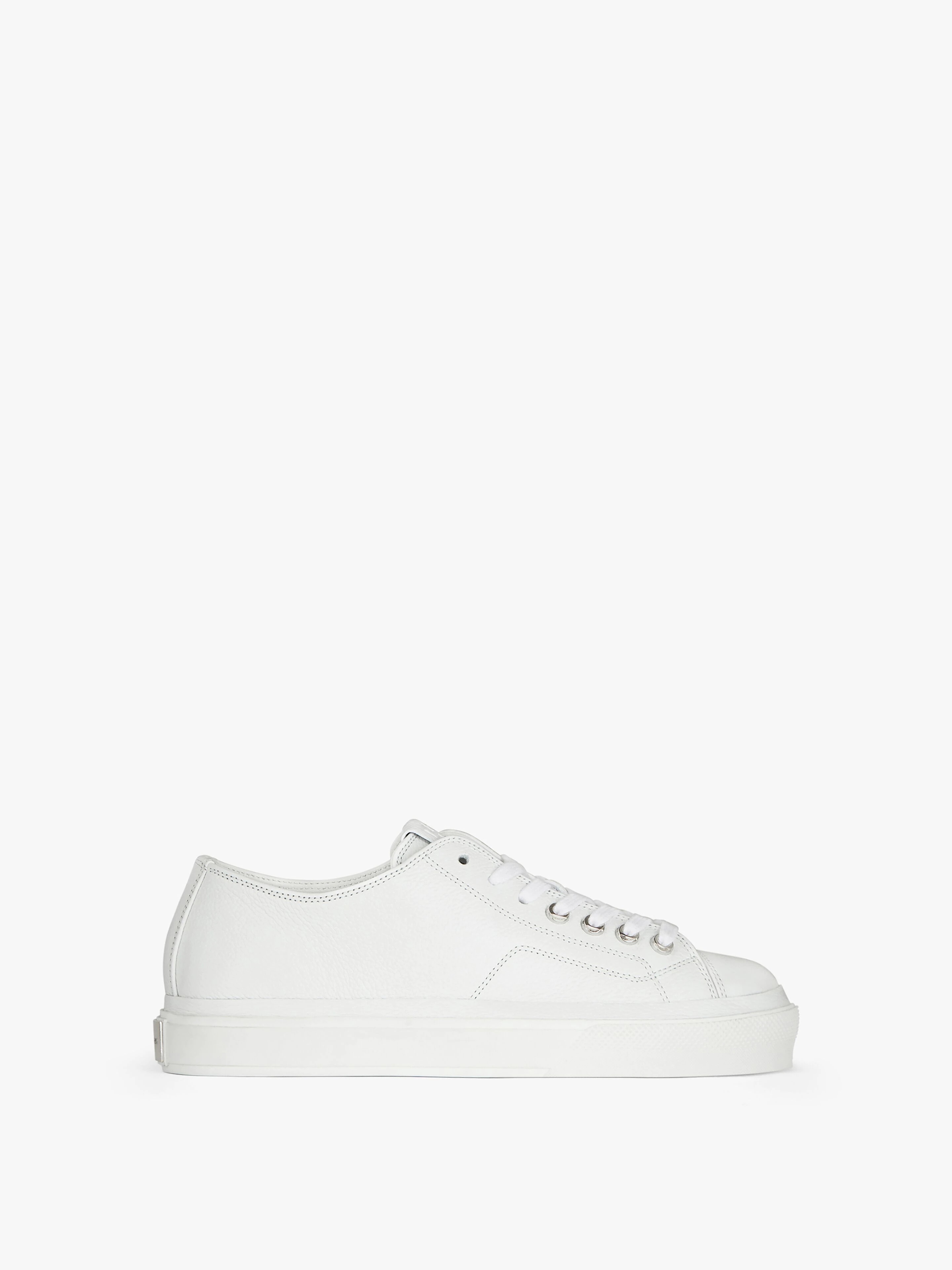 SNEAKERS CITY IN GRAINED LEATHER - 1
