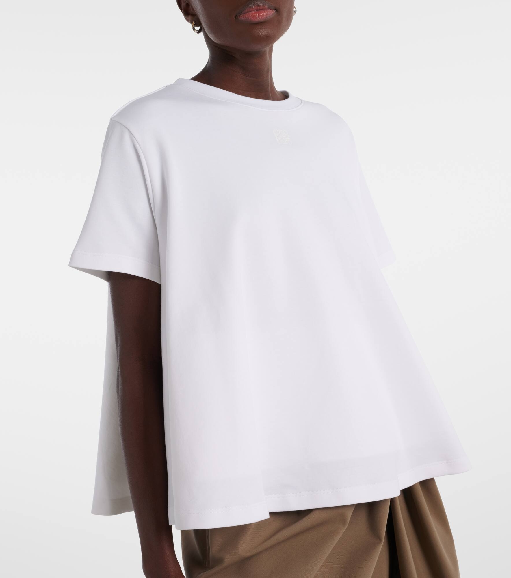 Cotton-blend top - 4