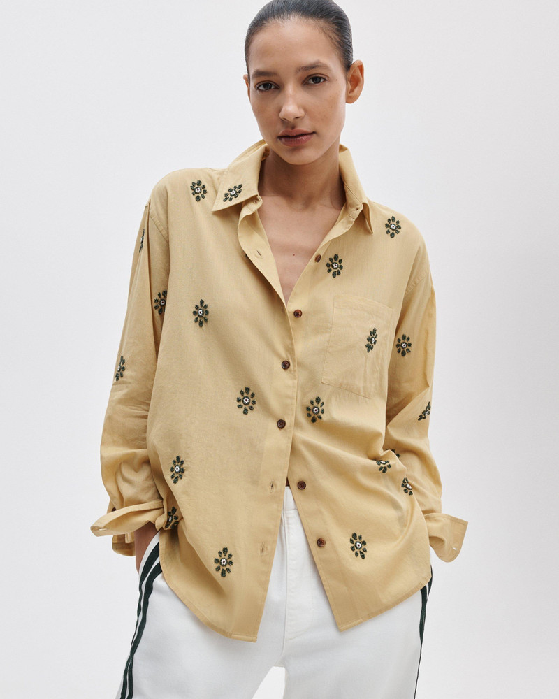 Connie Embroidered Cotton Shirt 2